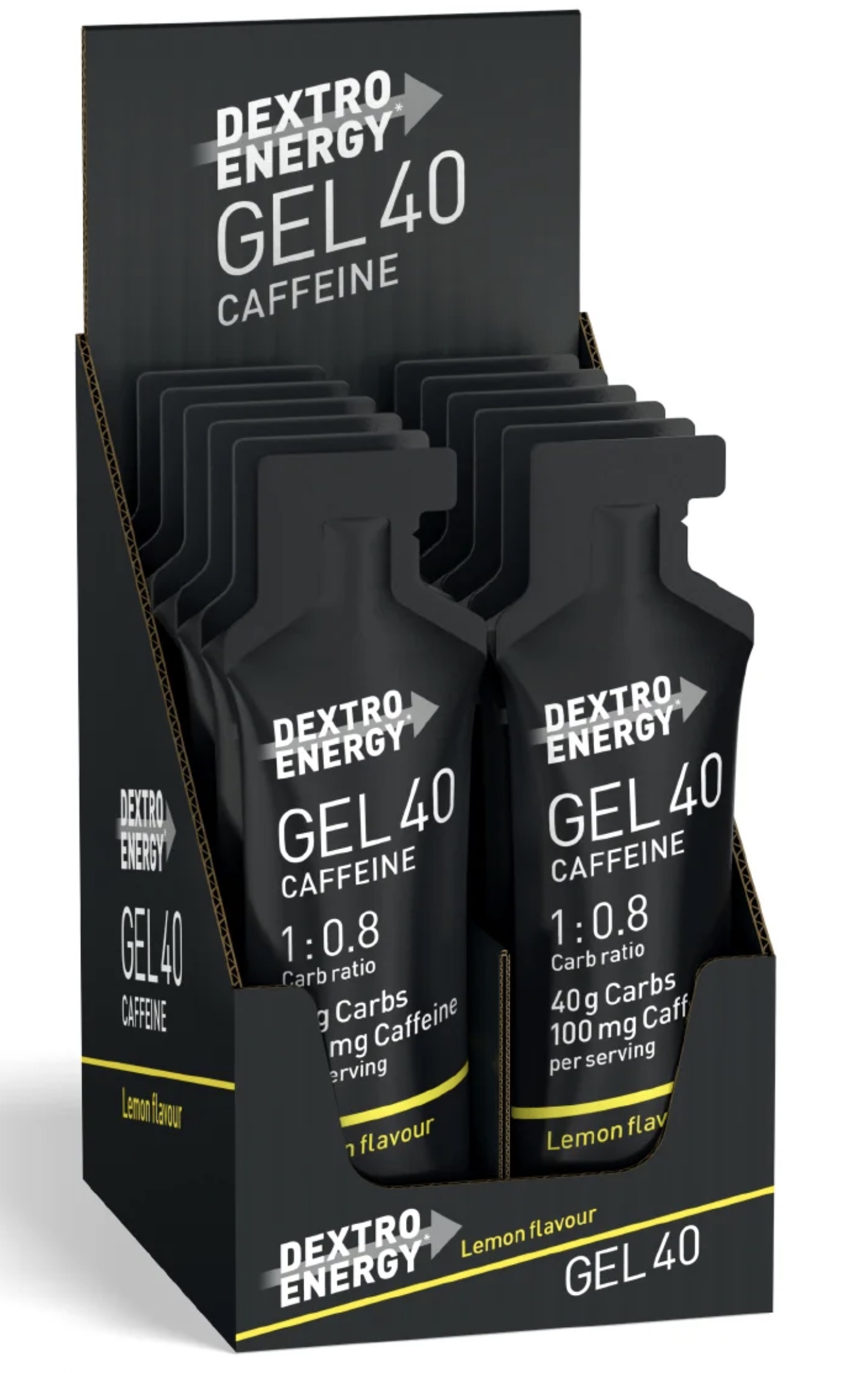 Long distance gel 40 wild berry lemon+caffein 12ks.
