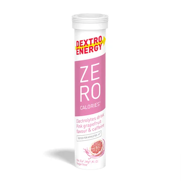 DEXTRO ENERGY  Zero calories + kofein
