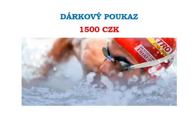 DÁRKOVÝ POUKAZ v hodnotě 1500 CZK