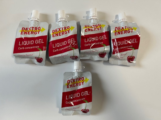 Dextro energy Liquid gel s kofeinem višeň 4+1 gratis