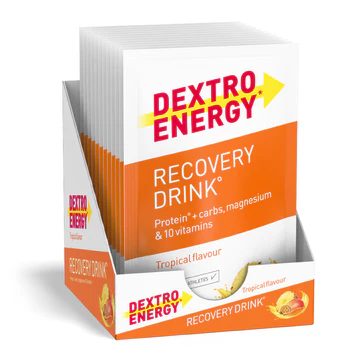 DEXTRO ENERGY Recovery drink Tropical box 14x44.5g