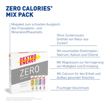 DEXTRO ENERGY  Zero calories mix příchutí