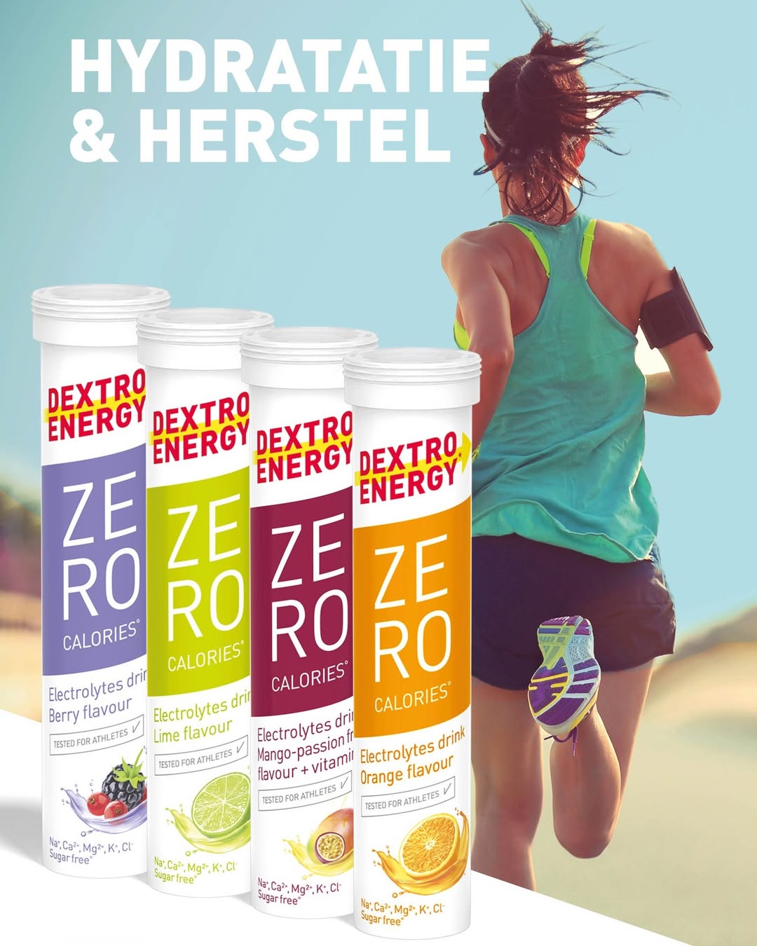 DEXTRO ENERGY  Zero calories mix příchutí