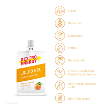 DEXTRO ENERGY liquid gel+vitaníny