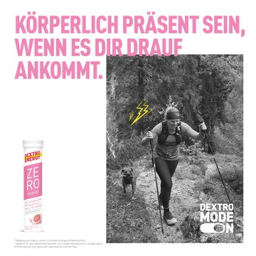 DEXTRO ENERGY Zero calories + kofein