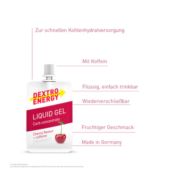 DEXTRO ENERGY - Liquid gel + kofein