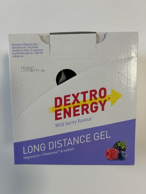 DEXTRO ENERGY - LONG DISTANCE GEL výhodné balení 6ks lesní ovoce+6ks. mango 12ks