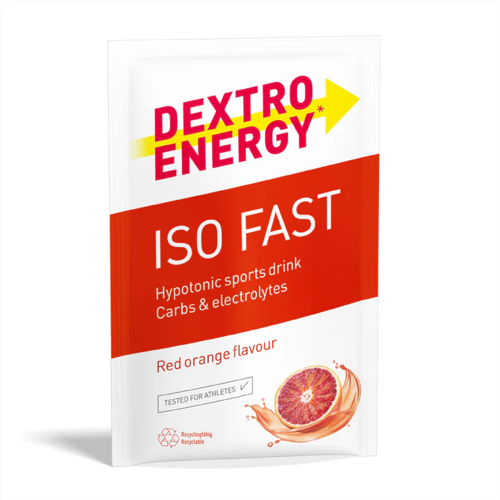 DEXTRO ENERGY Iso Fast mineral drink - sáček red orange
